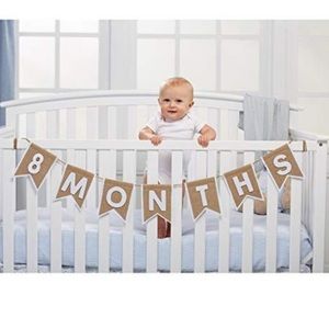 Monthly milestone banner by Mud Pie